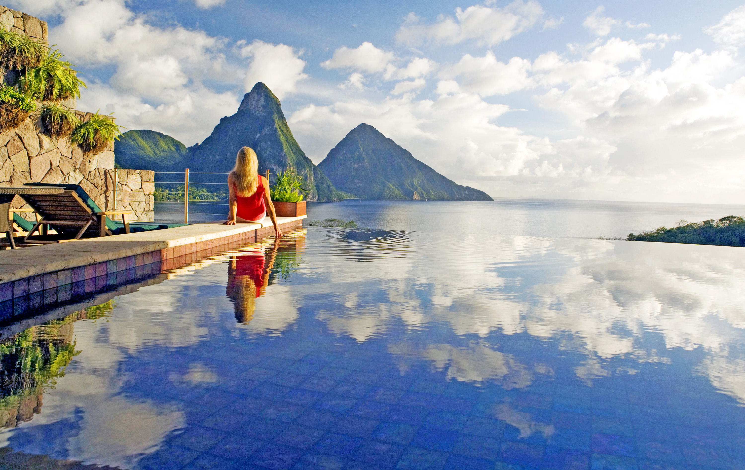 Jade Mountain in Jetsetter’s Sexiest Hotels In the World