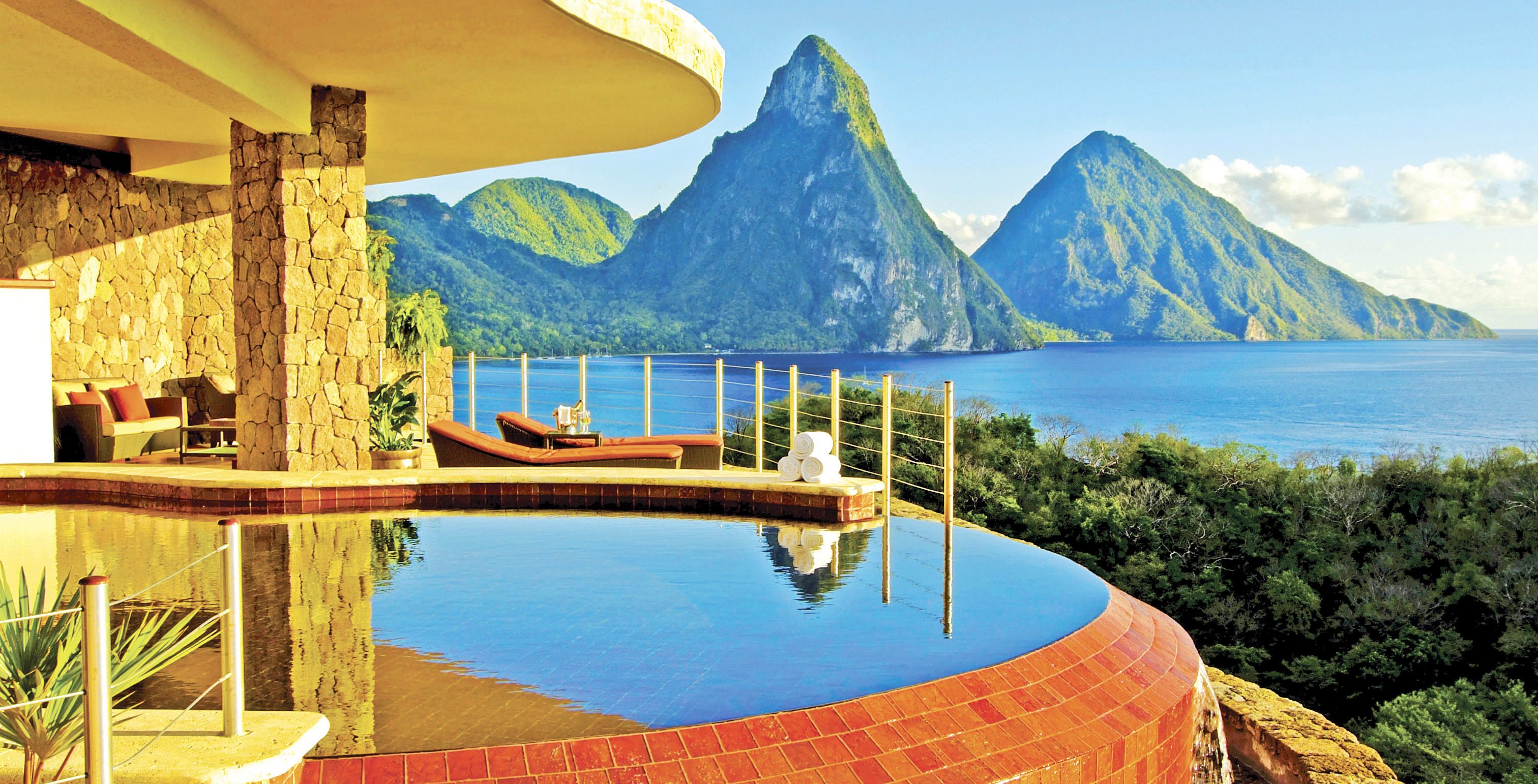 Jade Mountain and Anse Chastanet named to top resorts list
