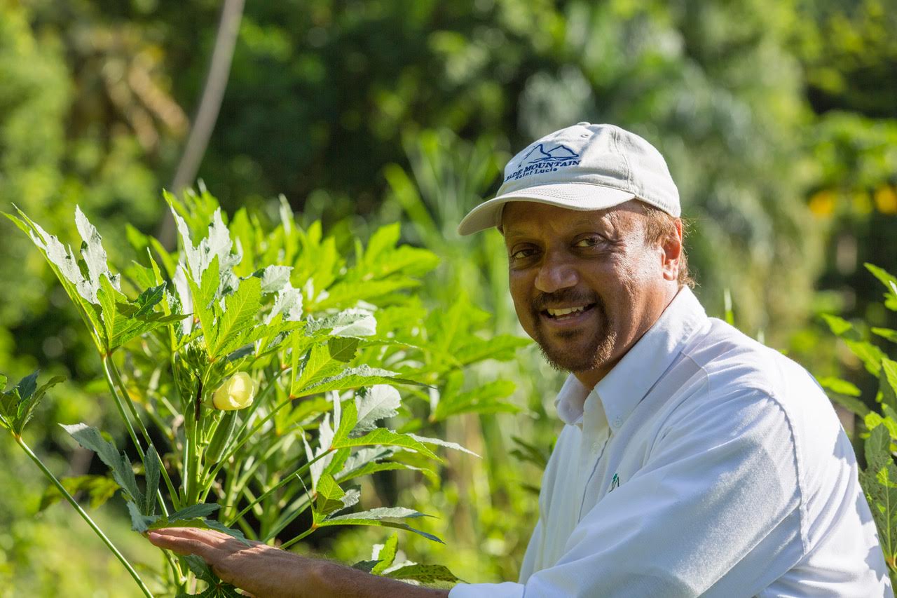 Emerald Estate Organic Farm’s Resident ‘Green Thumb’ Pawan Srivastava