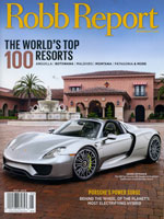 Robb Report Cover