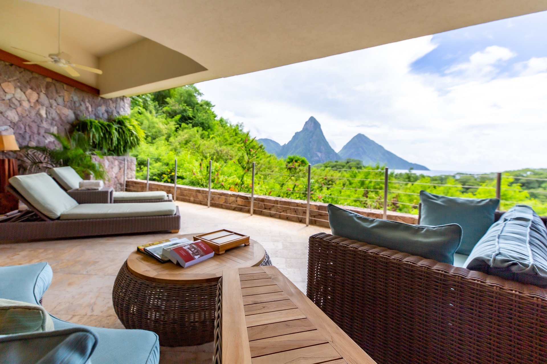 Sky Suite at Jade Mountain