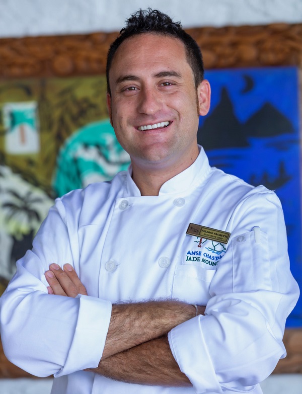 Jade Mountain Chef Valerio Pachetti