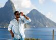 Love Brand Model at Jade Mountain